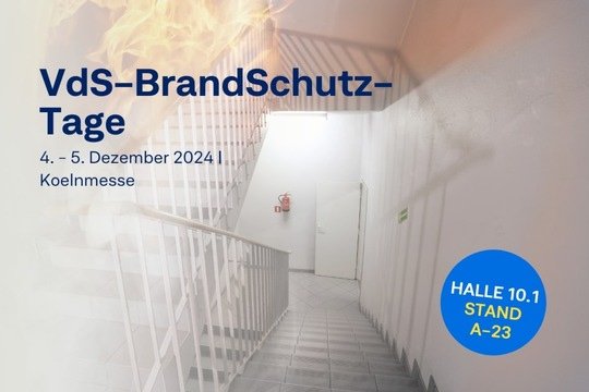VdS-BrandSchutzTage 2024: GEZE präsentiert Automation zum effektiven Brandschutz